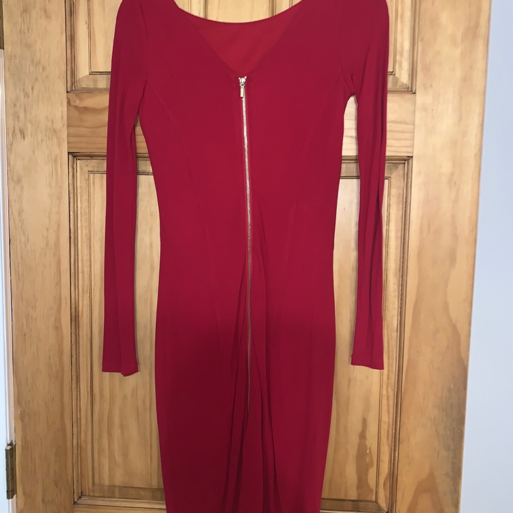 Red Bebe Dress